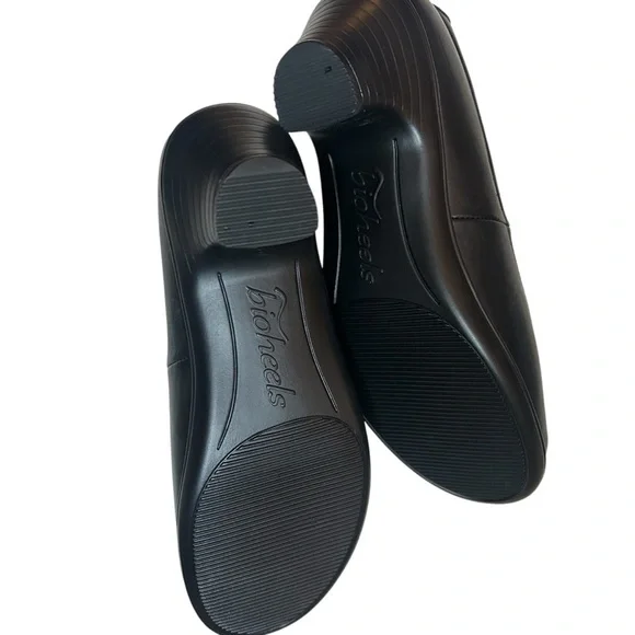 Orthofeet Bioheels Lilly black heels 2 inch comfortable size 9.5 wide - Picture 7 of 11